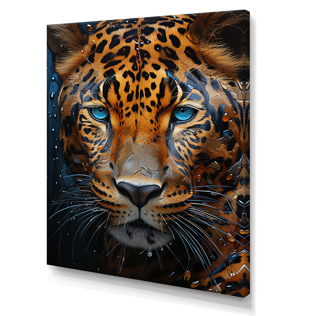 Symbolic Jaguar Presence - Leopard Home Decor Art