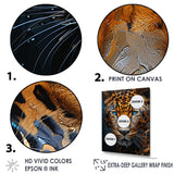 Symbolic Jaguar Presence - Leopard Home Decor Art