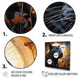 Moonlight Majestic Black Panther - Panther Bedroom Wall Art