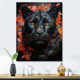 Graffiti Urban Panther Presence - Panther Canvas Wall Art