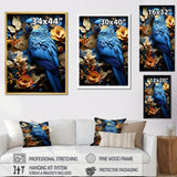 Blue Parrot Paradise - Blue Parrot Wall Art