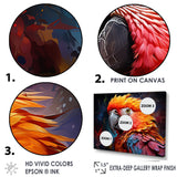 Yellow And Orange Vibrant Parrot Paradox - Parrot Wall Decor