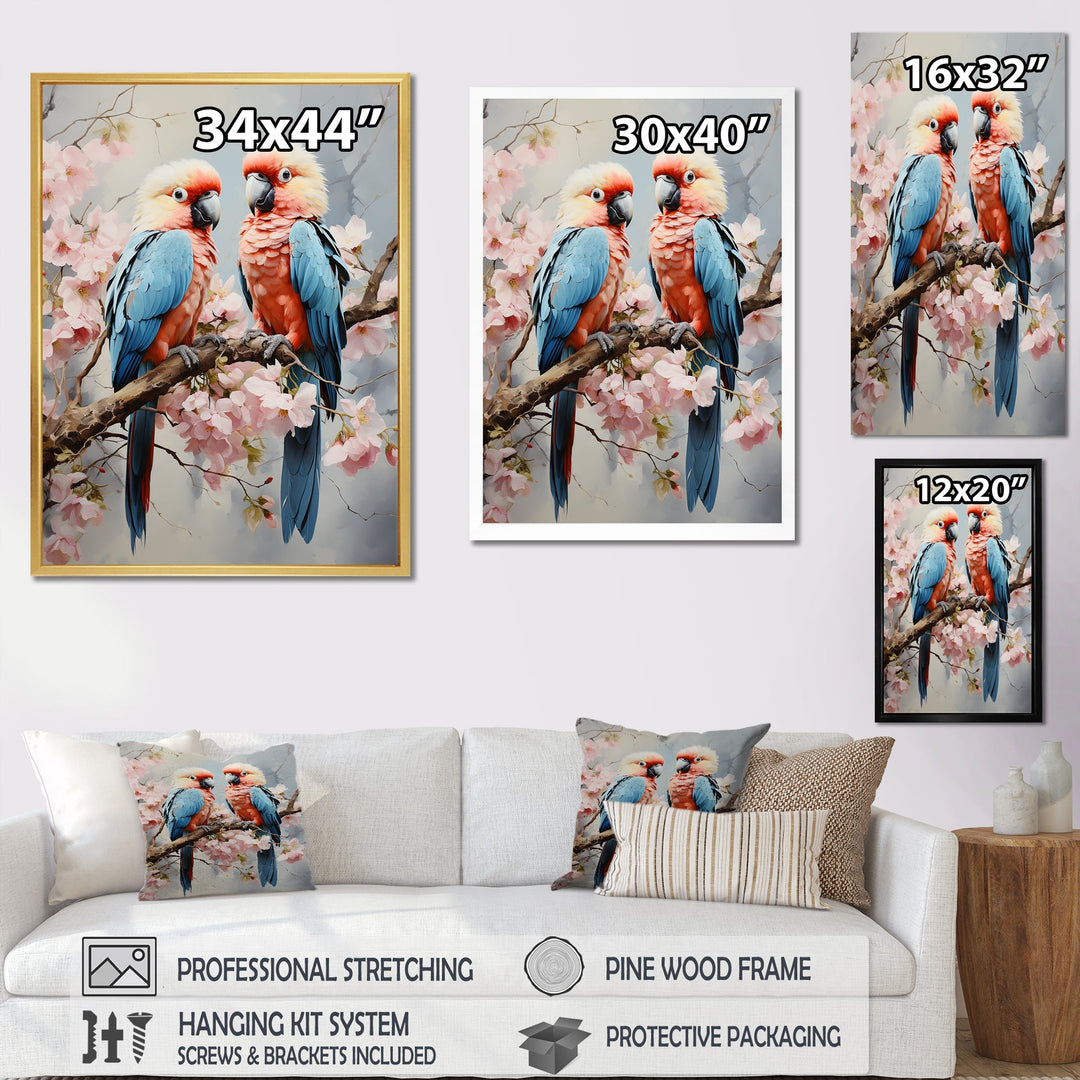 Parrot S Tropical Whispers - Parrot Wall Decor