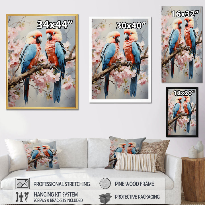 Parrot S Tropical Whispers - Parrot Wall Decor