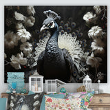 Mystical Peacock Gaze - Peacock Wall Art Prints