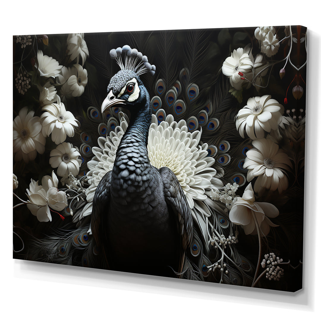 Mystical Peacock Gaze - Peacock Wall Art Prints