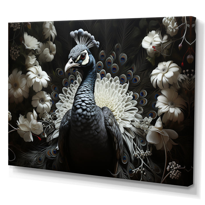Mystical Peacock Gaze - Peacock Wall Art Prints