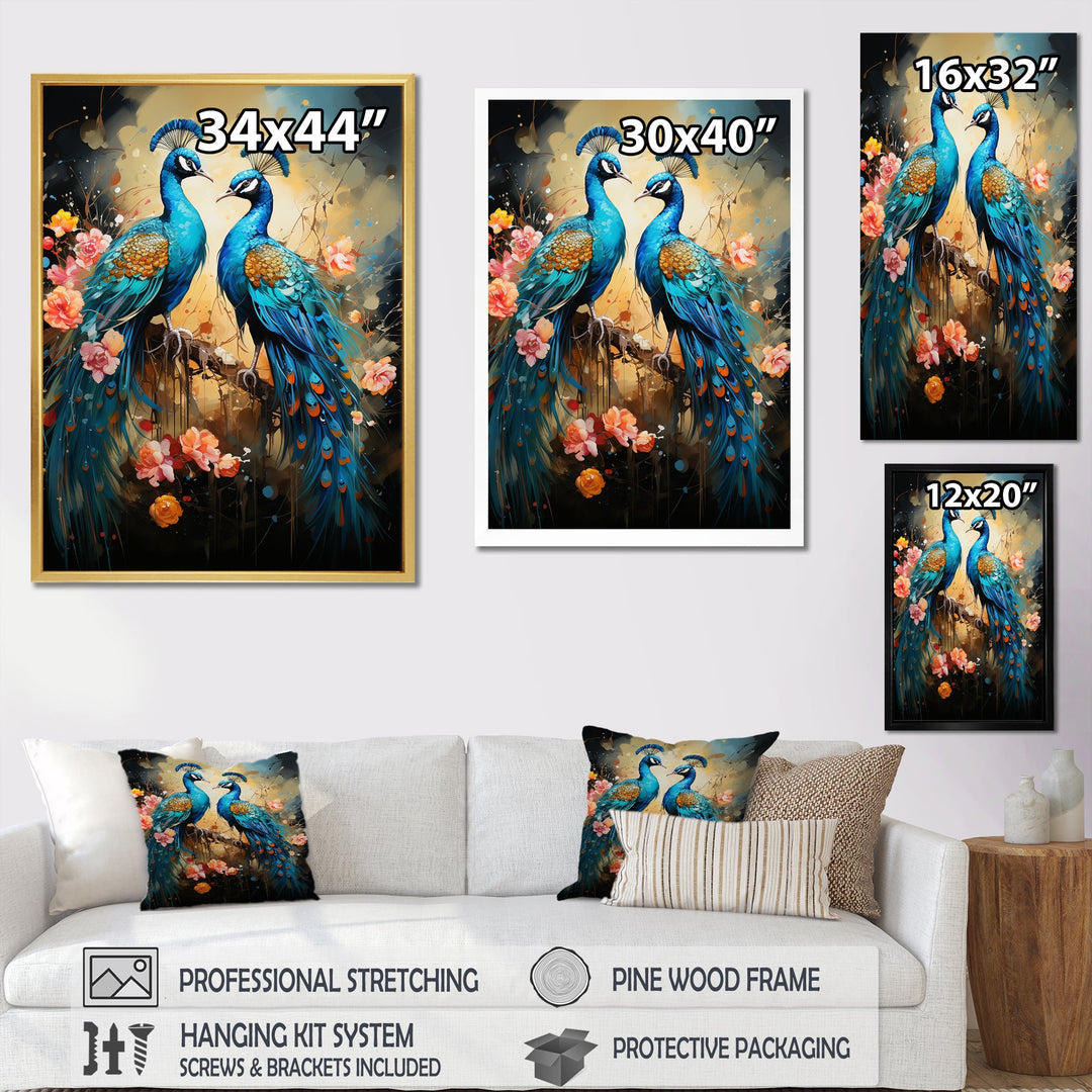 Peacock S Graceful Elegance - Peacock Home Decor Art