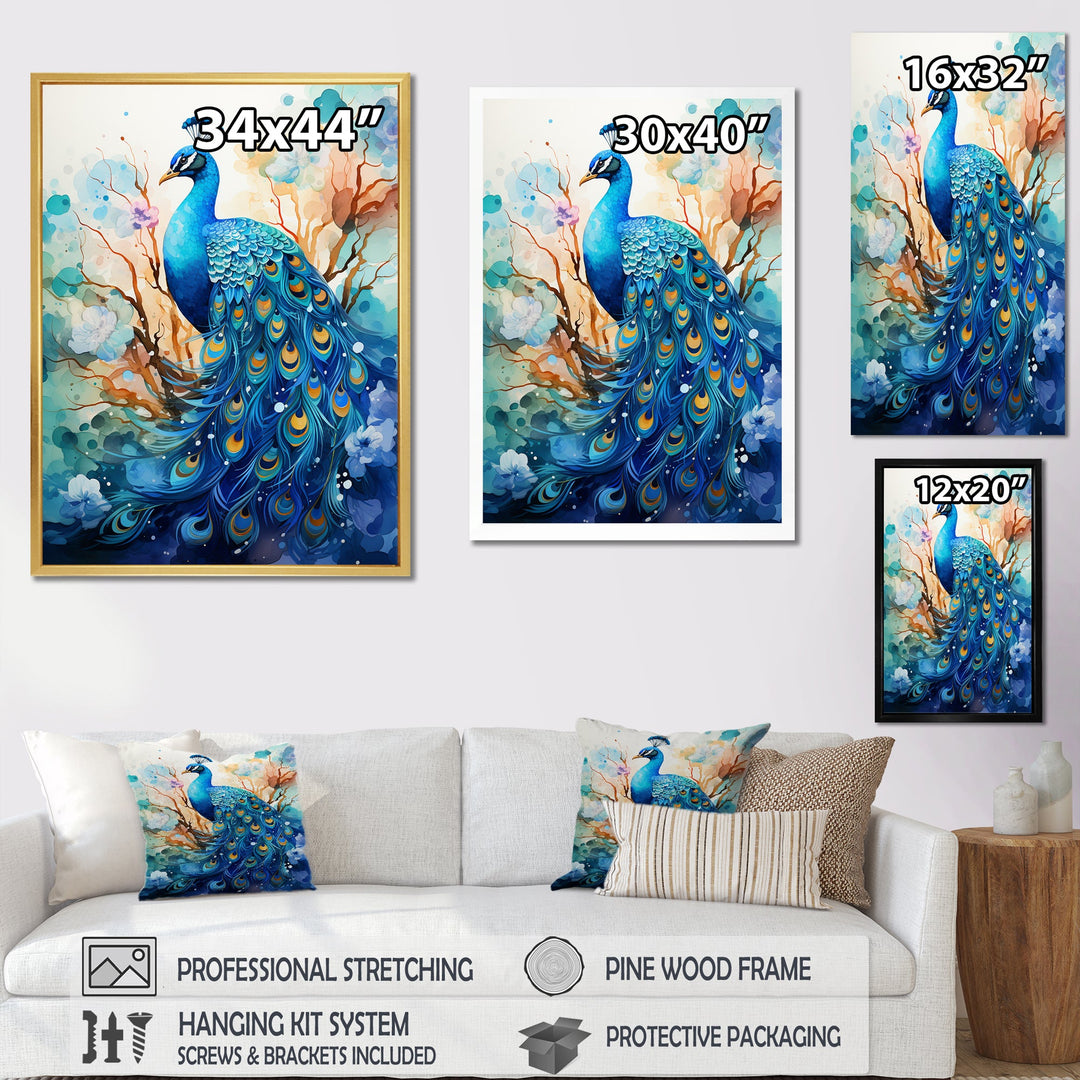 Peacocks Beauty In Every Feather - Peacock Bedroom Wall Art
