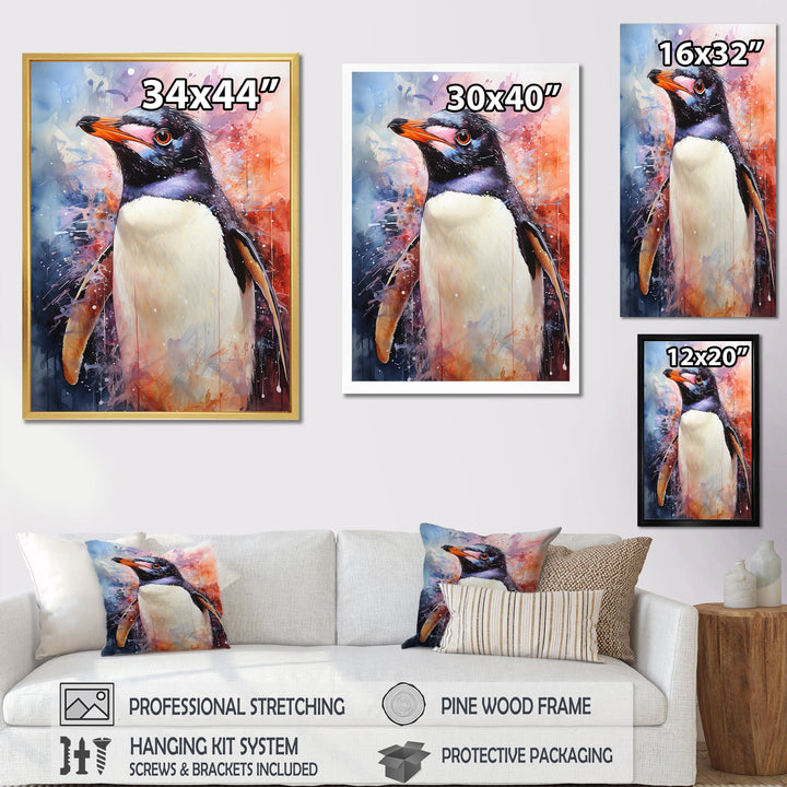 Penguin S Antarctic Elegance - Penguin Wall Art Prints