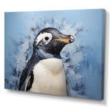 Minimalism Penguin Portrait - Penguin Wall Art Prints