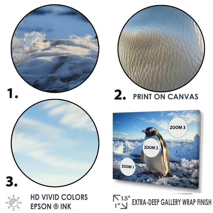 Penguin Waddle Of Elegance - Penguin Wall Art Prints