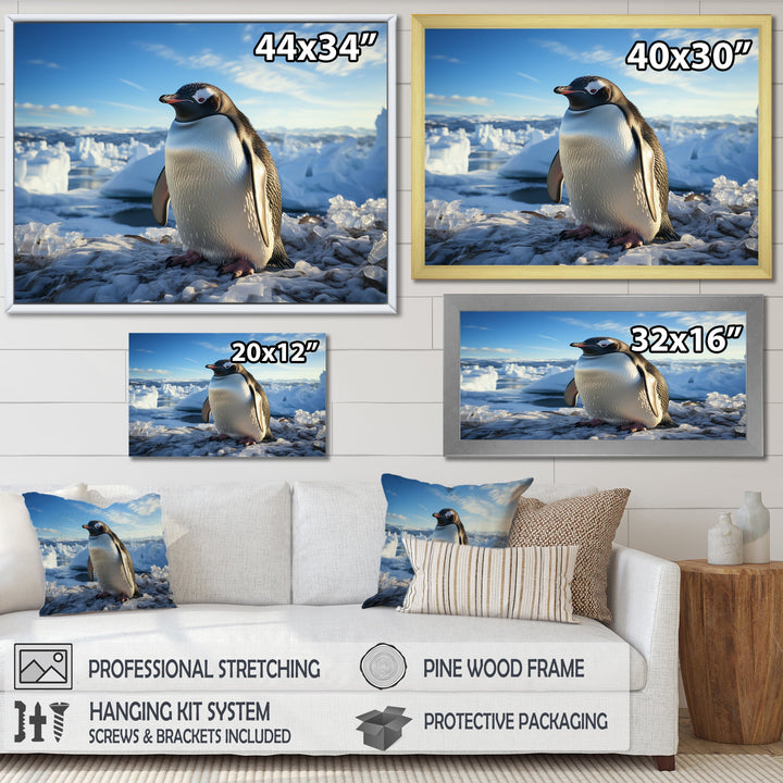 Penguin Waddle Of Elegance - Penguin Wall Art Prints