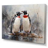 Penguin Dreamscape - Penguin Framed Canvas Art