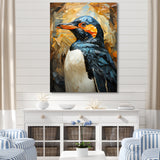 Curious Penguins Snowy Wonders - Penguin Living Room Wall Art