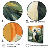Penguin Forest At Sunset - Penguin Wall Decor