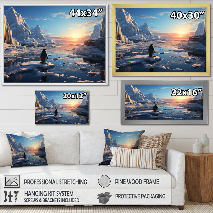 Snow Dream Penguin Pioneers - Penguin Wall Art Prints
