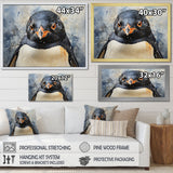 Curious Penguin Portraits - Penguin Home Decor Art