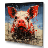 Flamenco Swine - Pig Bedroom Wall Art