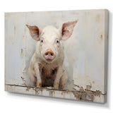 The Art Of Pigs - Pig Canvas Wall Art
