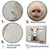 The Art Of Pigs - Pig Canvas Wall Art