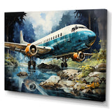 Wilderness Aircraft S Last Checks - Plane Canvas Wall Art