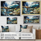 Wilderness Aircraft S Last Checks - Plane Canvas Wall Art