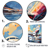 Pop Art Skyward Bound Plane - Plane Canvas Wall Art