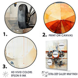 Portrait View Of Plane - Plane Canvas Wall Art