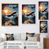 Plane Prelude To Flight Adventure - Plane Canvas Wall Art