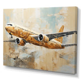 Passenger Plane Wings Of Adventure - Plane Canvas Wall Art