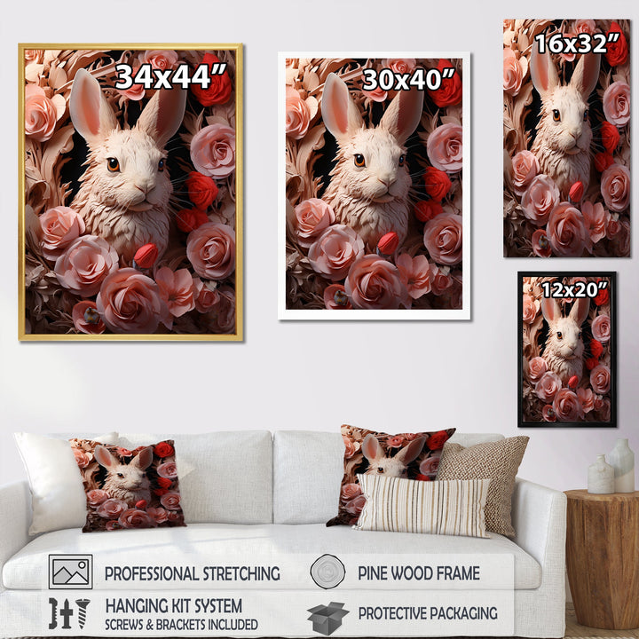 Romantic Rabbit Moments - Rabbit Home Decor Art