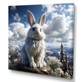 Mighty Rabbit Mountain Top - Rabbit Bedroom Wall Art