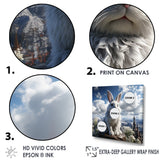 Mighty Rabbit Mountain Top - Rabbit Bedroom Wall Art