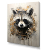 Mischief Raccoon Portrait - Raccoon Wall Decor