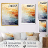 Minimalism Colors In Harmony - Landscapes Canvas Wall Art