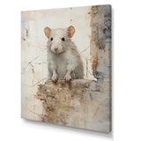 Minimalism Squeaky Rodent - Rodent Living Room Wall Art