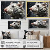 Squeaky Rodent Painting - Rodent Canvas Wall Art
