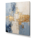 Beige And Gold Minimalism Scandinavian II - Landscapes Canvas Wall Art