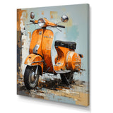 Scooter Escape - Scooter Canvas Wall Art