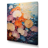 Coastal Harmony Dreamscape - Seashell Canvas Wall Art