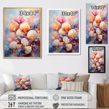 Multicolor Seashells Coastal Collage - Seashell Large Canvas Wall Art