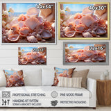 Romanticism Seashells - Seashell Canvas Wall Art