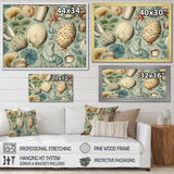 Vintage Seashell Treasures - Seashell Wall Art Prints
