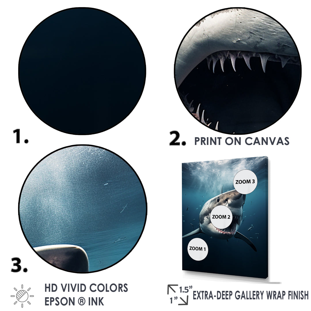 Blue Shark Apex Predator Photo - Blue Shark Wall Art