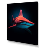 Red Shark Photo Haven - Shark Home Decor Art
