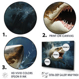 Sark Mako Momentum - Shark Living Room Wall Art