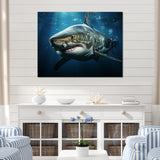 Oceans Blue Ghost Shark Photography - Shark Wall Decor