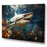 Shark Ballet Painting - Gray Shark Wall Art