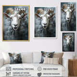 Moody Minimalism Sheep - Sheep Wall Decor